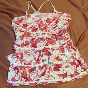 Aerie tiered race back tank. medium